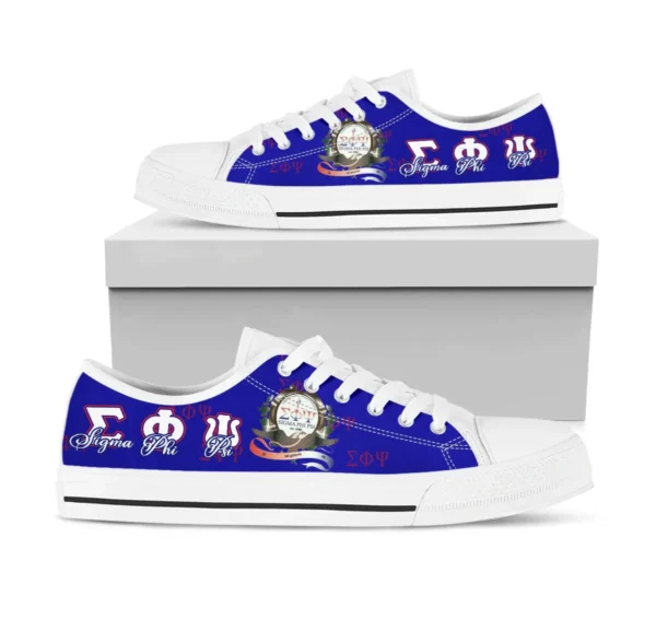 Footwear - Sigma Phi Psi Style Low Top Shoe