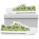 Shoes - Ankara Flowers Low Top