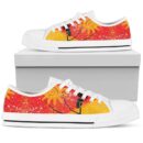 Shoes - African Girl And The Sun Canvas Low Top