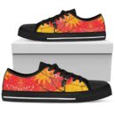 Shoes - African Girl And The Sun Canvas Low Top