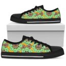 Shoes - Ankara Flowers Low Top