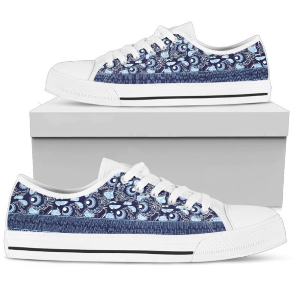 Shoes - Ankara Peacock Low Top - Image 5