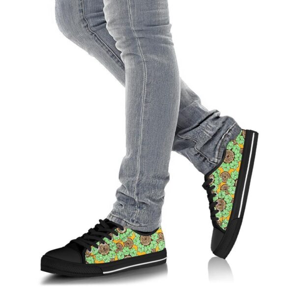 Shoes - Ankara Flowers Low Top - Image 4