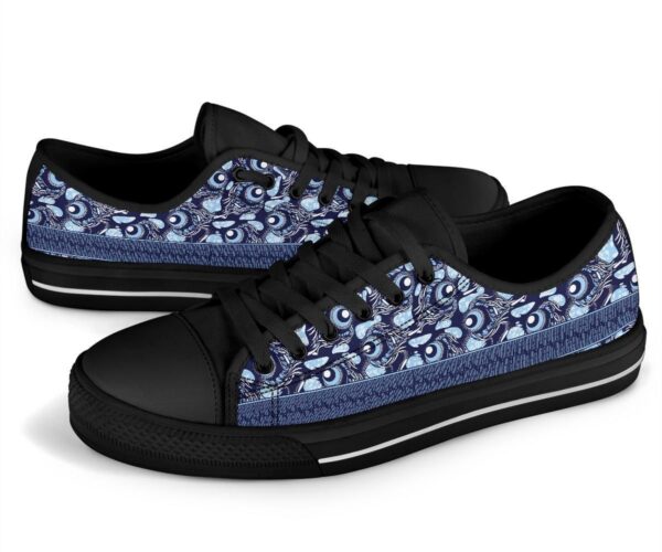 Shoes - Ankara Peacock Low Top - Image 3