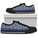 Shoes - Ankara Peacock Low Top