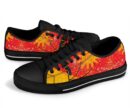 Shoes - African Girl And The Sun Canvas Low Top