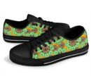 Shoes - Ankara Flowers Low Top