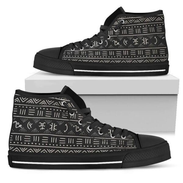 Shoes - Nsibidi Black High Top