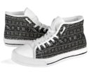 Shoes - Nsibidi Black High Top