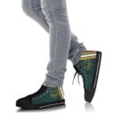 Shoes - South Africa Flag Springbok Protea Canvas High Top - Danh Style