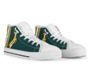 Shoes - South Africa Flag Springbok Protea Canvas High Top - Danh Style