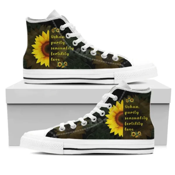 Footwear - Orisha Oshun High Top Shoe - Sunflower - Image 2