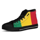 Footwear - Guinea Flag High Top Shoes