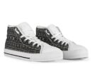 Shoes - Nsibidi Black High Top