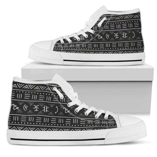 Shoes - Nsibidi Black High Top - Image 4