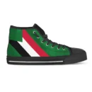 Footwear - Sudan Flag High Top Shoes