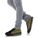 Shoes - Ghanaian Pattern Kente Low Top