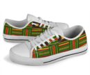 Shoes - Ghanaian Pattern Kente Low Top