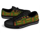 Shoes - Ghanaian Pattern Kente Low Top