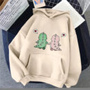 Adorable Dino Hoodies for Couples