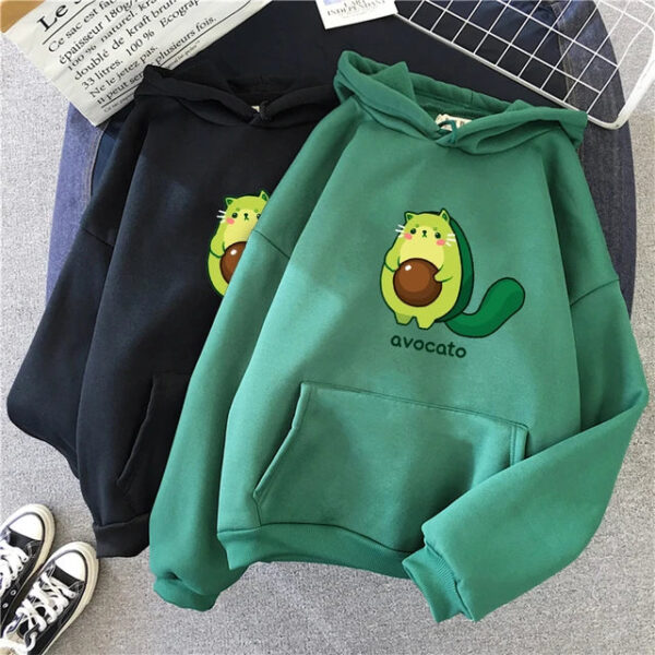 Avocado Matching Hoodies for Couples - Image 4