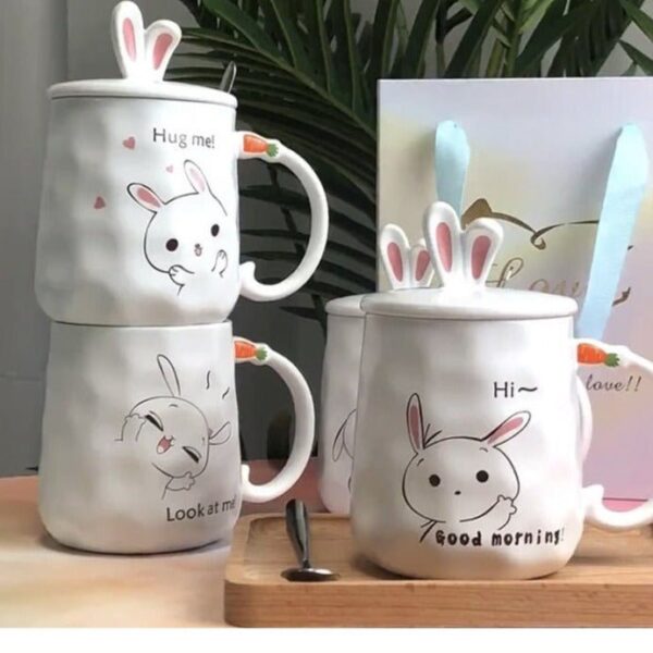 Bunny Mugs for Couples - Image 7