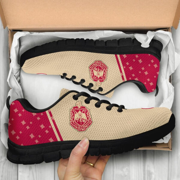 Gettee Sneaker - Delta Sigma Theta Hand Sign Sneakers - Image 5