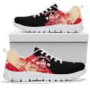 Gettee Sneaker - Delta Sigma Theta Sneakers Paint Style