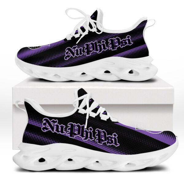 Shoe - Nu Phi Psi Fraternity Sport Style Clunky Sneakers - Image 3