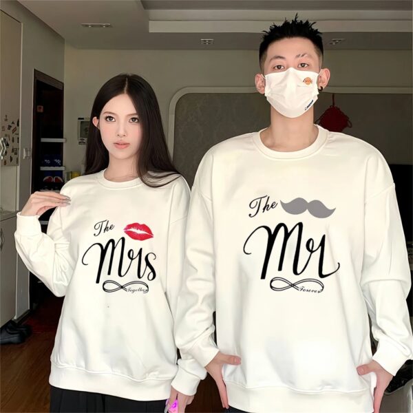 Mr and Mrs Couple Sweatshirts - Image 3