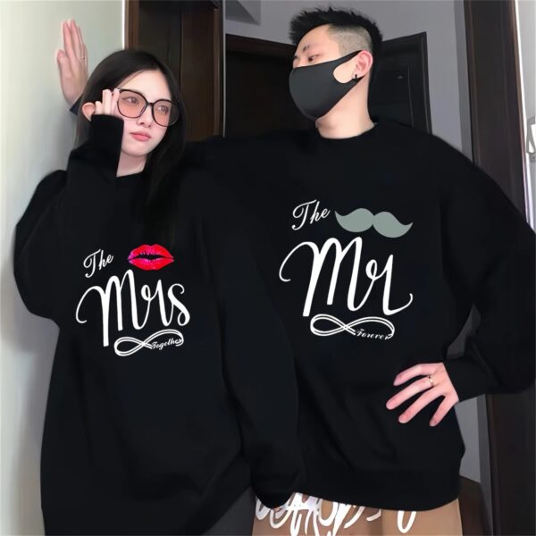 Mr and Mrs Couple Sweatshirts - Image 2