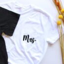 Mr and mrs couple t shirts