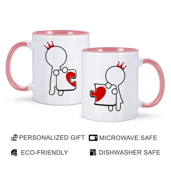 Puzzle Mugs for Couples - Image 9