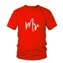 Wedding Mr and mrs couple t shirt